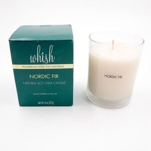 Whish - Nordic‎ Fir - Natural Soy Wax Candle - 7.5 oz / 212 g